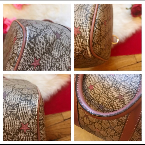 Auth GUCCI GG Limited Edition Stars Joy Boston Bag - Picture 8 of 8